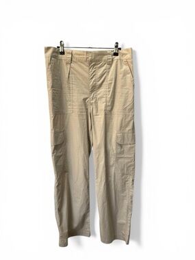 Cotton On Sustainable Khaki Cargo Pants Size M  NWT 100% Cotton